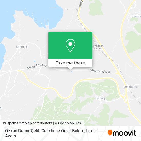 Özkan Demir Çelik Çelikhane Ocak Bakim map