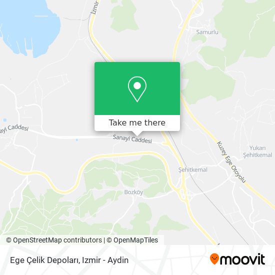 Ege Çelik Depoları map