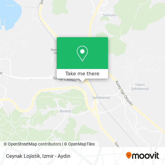 Ceynak Lojistik map