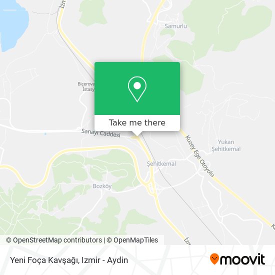 Yeni Foça Kavşağı map