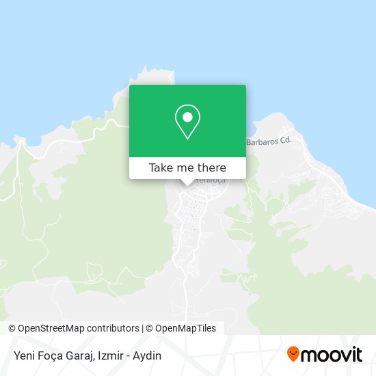 Yeni Foça Garaj map