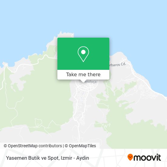 Yasemen Butik ve Spot map
