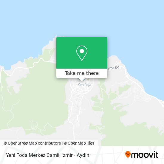 Yeni Foca Merkez Camii map