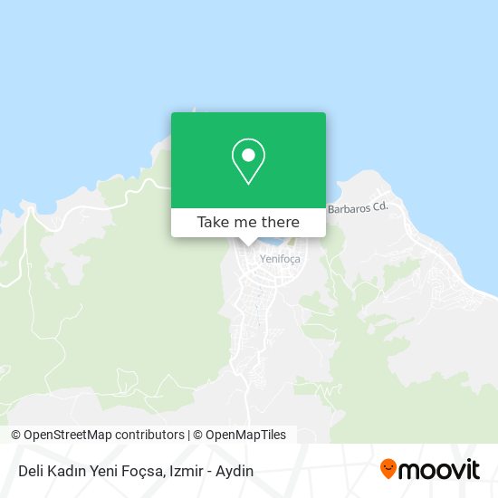 Deli Kadın Yeni Foçsa map