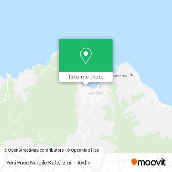 Yeni Foca Nargile Kafe map