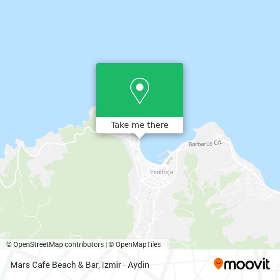 Mars Cafe Beach & Bar map
