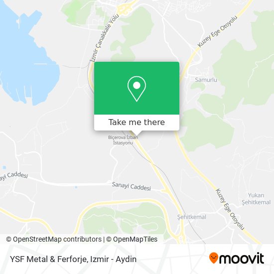 YSF Metal & Ferforje map