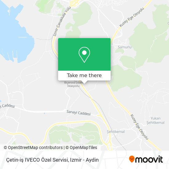Çetin-iş IVECO Özel Servisi map