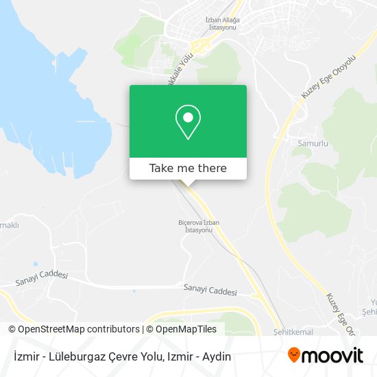 İzmir - Lüleburgaz Çevre Yolu map