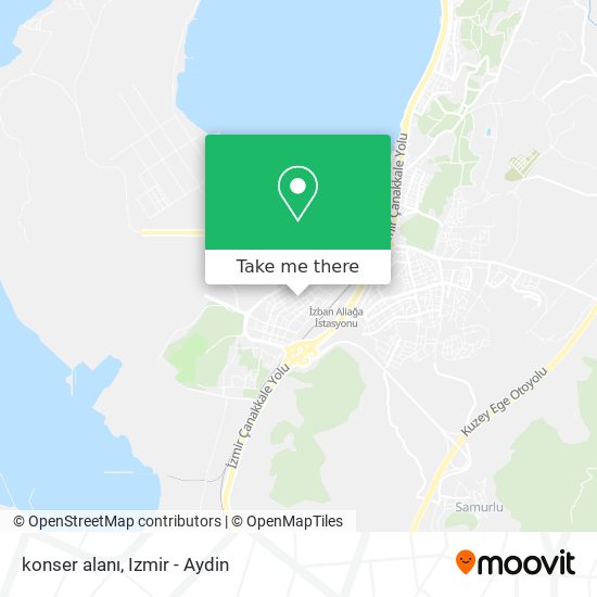 konser alanı map