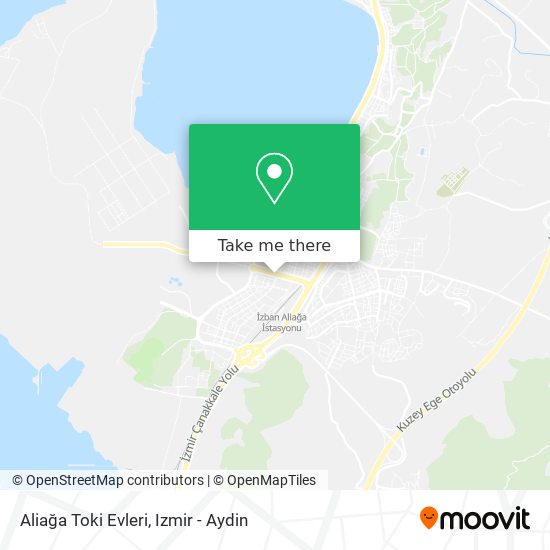 Aliağa Toki Evleri map