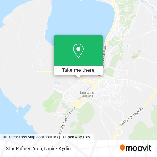Star Rafineri Yolu map