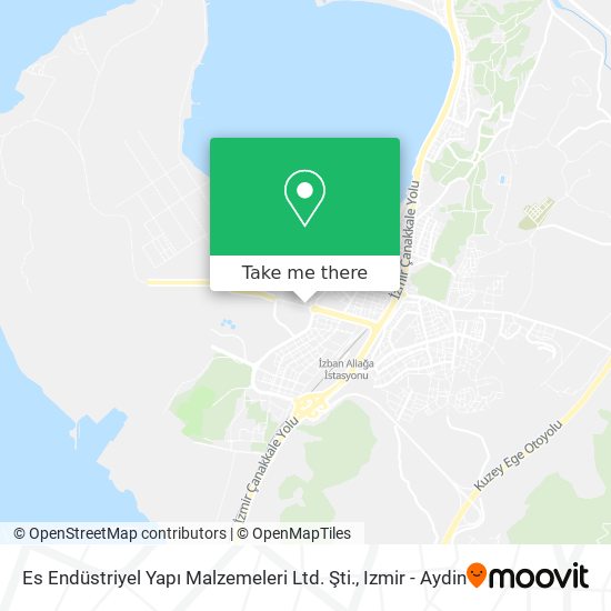 Es Endüstriyel Yapı Malzemeleri Ltd. Şti. map