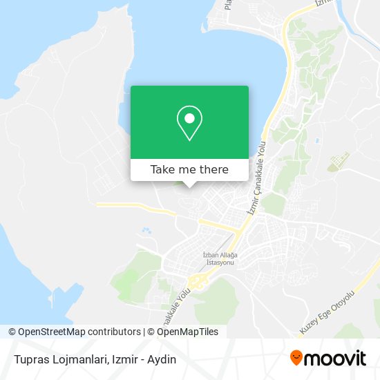 Tupras Lojmanlari map
