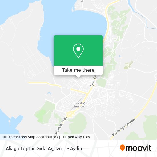 Aliağa Toptan Gıda Aş map