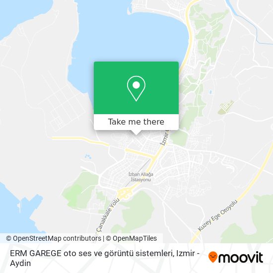 ERM GAREGE oto ses ve görüntü sistemleri map