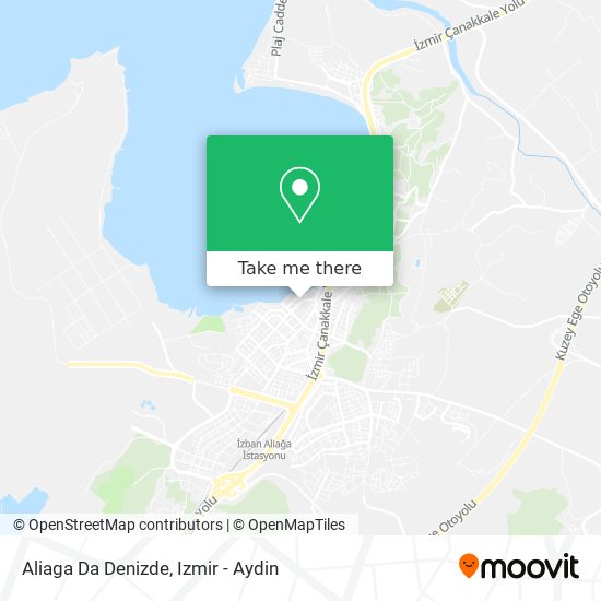 Aliaga Da Denizde map