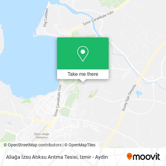 Aliağa İzsu Atıksu Arıtma Tesisi map