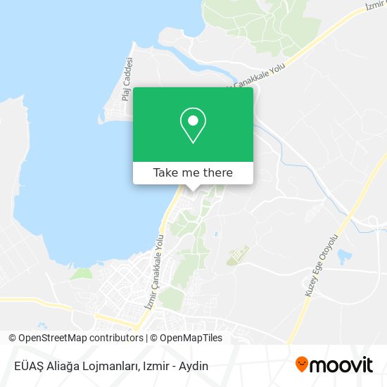 EÜAŞ Aliağa Lojmanları map