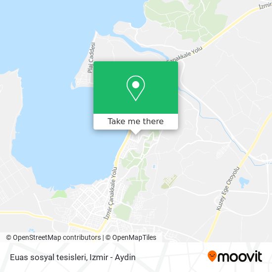 Euas sosyal tesisleri map