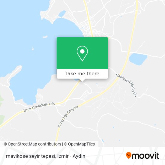 mavikose seyir tepesi map