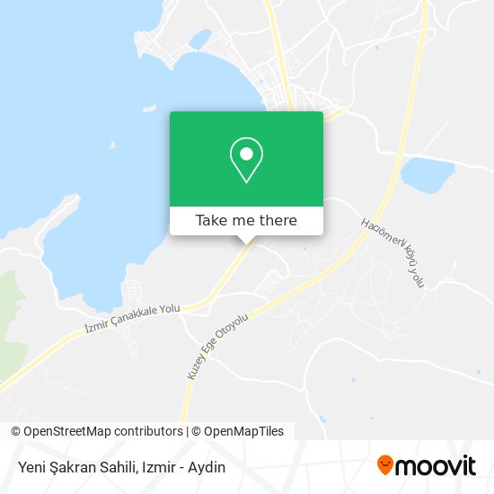 Yeni Şakran Sahili map