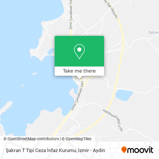 Şakran T Tipi Ceza İnfaz Kurumu map