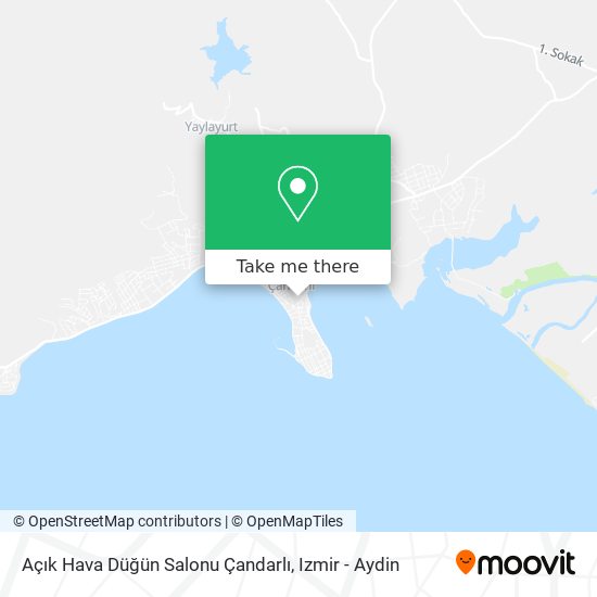Açık Hava Düğün Salonu Çandarlı map