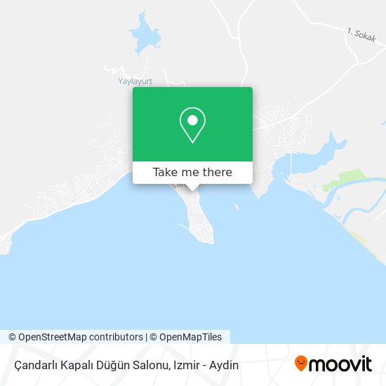 Çandarlı Kapalı Düğün Salonu map