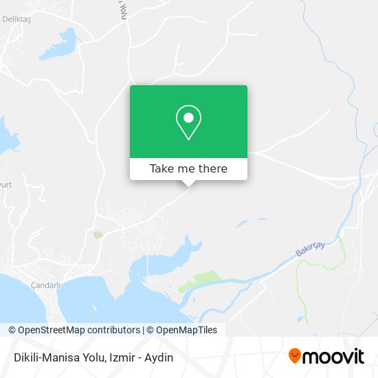 Dikili-Manisa Yolu map