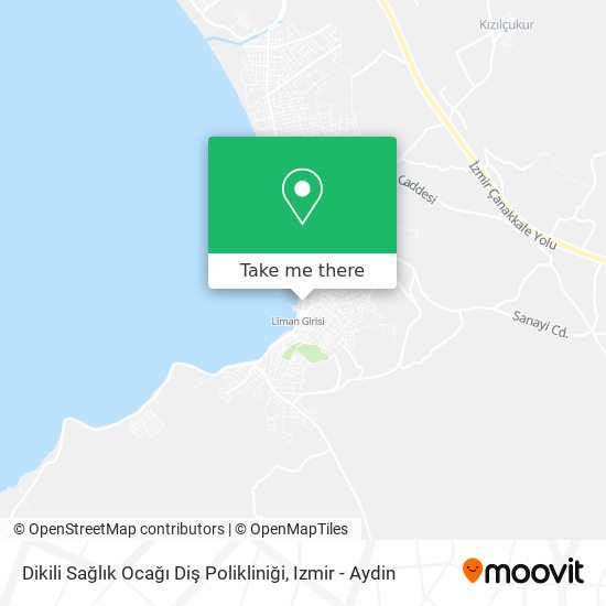 Dikili Sağlık Ocağı Diş Polikliniği map