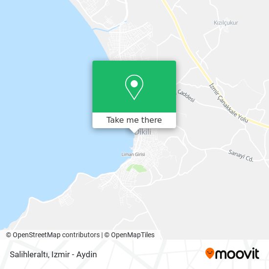 how to get to salihleralti in izmir by bus