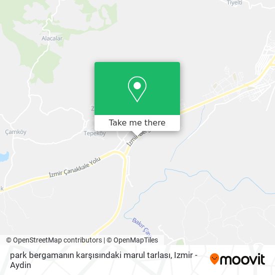 park bergamanın karşısındaki marul tarlası map