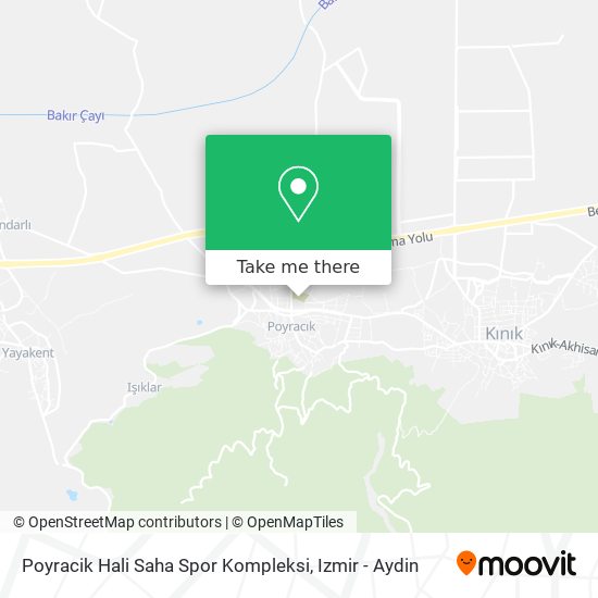 Poyracik Hali Saha Spor Kompleksi map