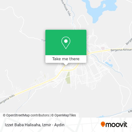 Izzet Baba Halisaha map