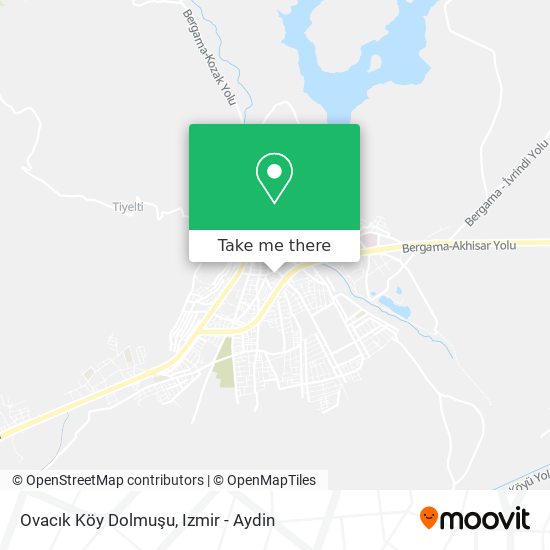 Ovacık Köy Dolmuşu map