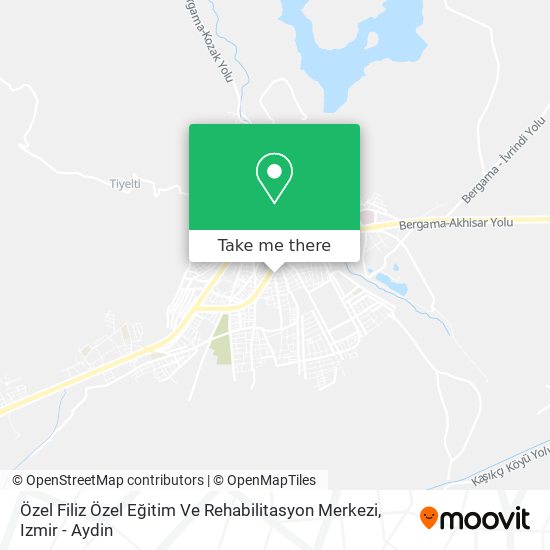 Özel Filiz Özel Eğitim Ve Rehabilitasyon Merkezi map