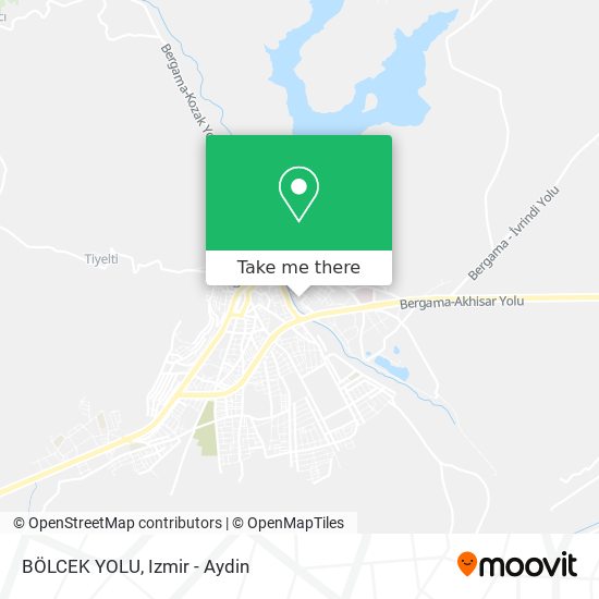 BÖLCEK YOLU map