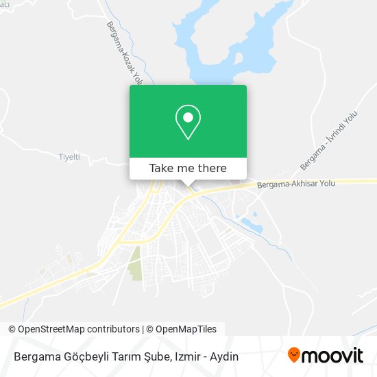 Bergama Göçbeyli Tarım Şube map