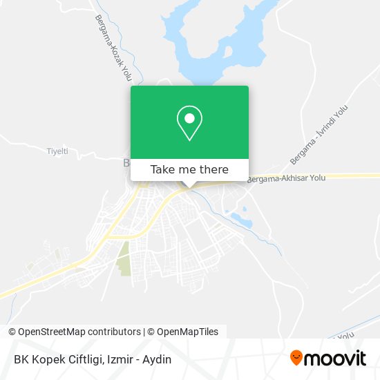BK Kopek Ciftligi map