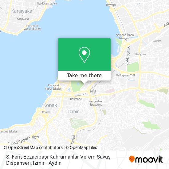 S. Ferit Eczacıbaşı Kahramanlar Verem Savaş Dispanseri map