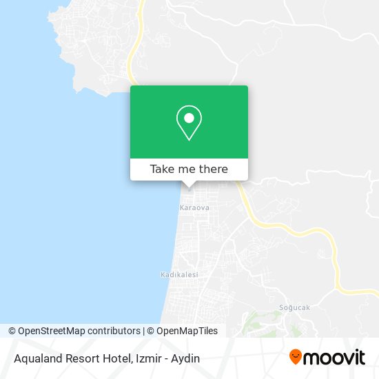 Aqualand Resort Hotel map