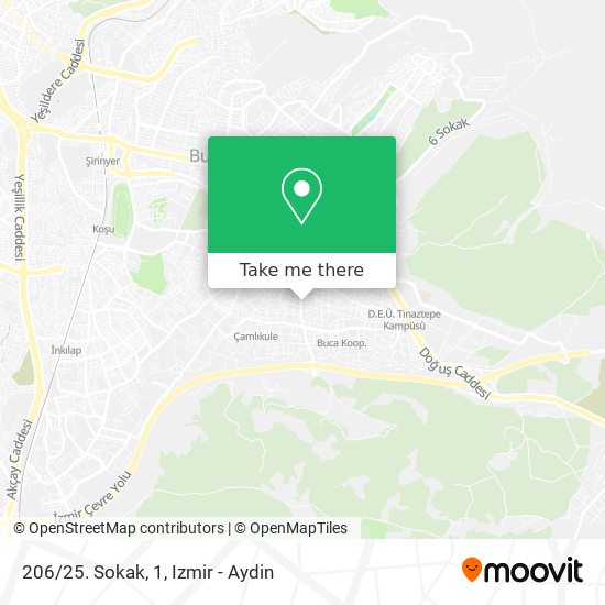 206/25. Sokak, 1 map