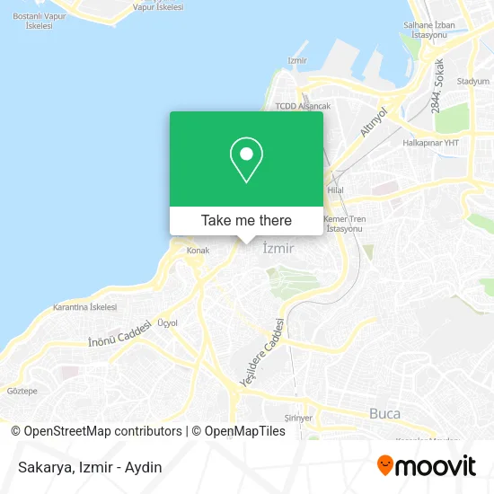 Sakarya map