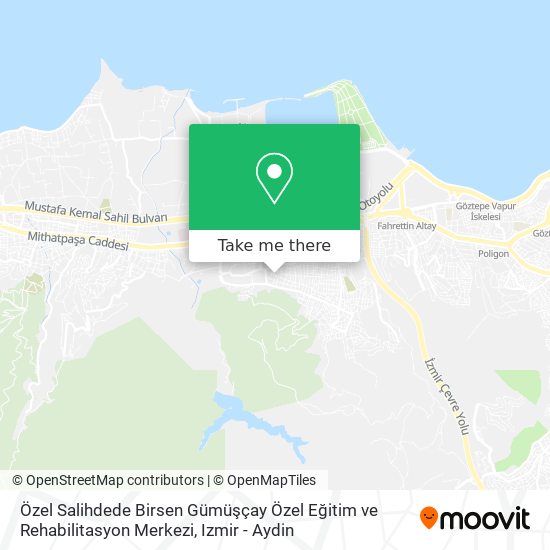Özel Salihdede Birsen Gümüşçay Özel Eğitim ve Rehabilitasyon Merkezi map