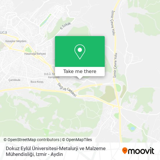 Dokuz Eylül Üniversitesi-Metalurji ve Malzeme Mühendisliği map