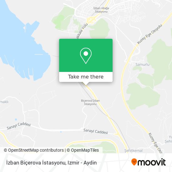 İzban Biçerova İstasyonu map