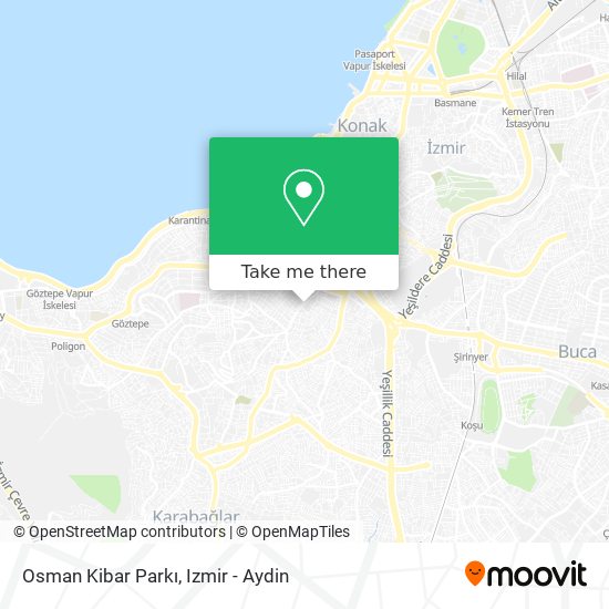 Osman Kibar Parkı map