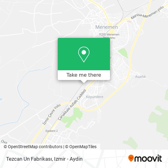 Tezcan Un Fabrikası map