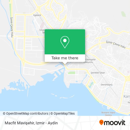 Macfit Mavişehir map